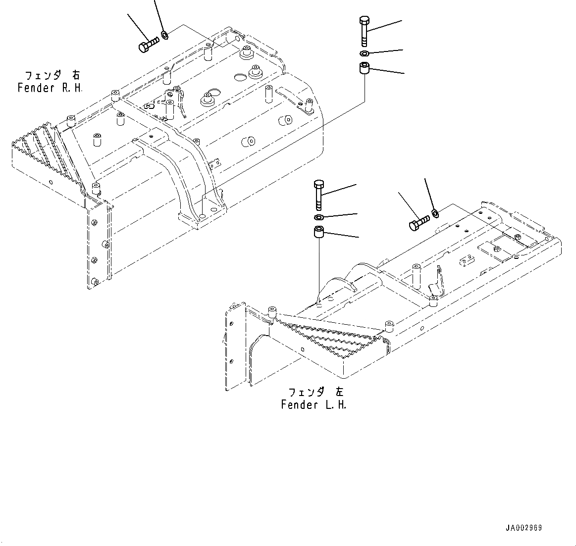 Схема запчастей Komatsu D65WX-16 - КРЫЛО ГРУППА, КРЕПЛЕНИЕ (№8-) КРЫЛО ГРУППА, ДЛЯ MACHINE С 5-СЕКЦИОНН. КЛАПАН ГИДРАВЛS, С ОТВАЛ С ПЕРЕКОСОМ
