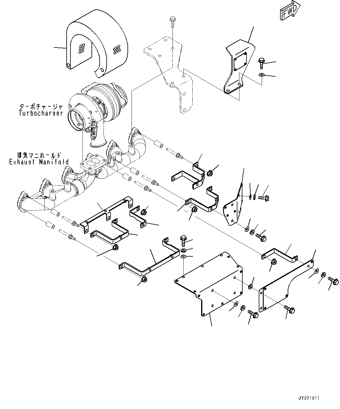 Схема запчастей Komatsu SAA6D114E-3E - ТЕРМОЗАЩИТА (№88-) ТЕРМОЗАЩИТА, ДЛЯ AMP. ГЕНЕРАТОР