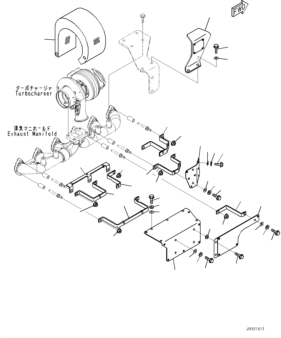 Схема запчастей Komatsu SAA6D114E-3E - ТЕРМОЗАЩИТА (№88-) ТЕРМОЗАЩИТА, ДЛЯ 9AMP. ГЕНЕРАТОР