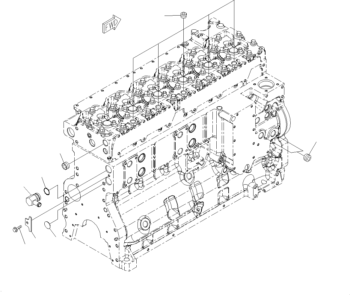 Схема запчастей Komatsu SAA6D114E-3E - КАБИНА ОБОГРЕВАТЕЛЬ. ЗАГЛУШКА (№88-) КАБИНА ОБОГРЕВАТЕЛЬ. ЗАГЛУШКА