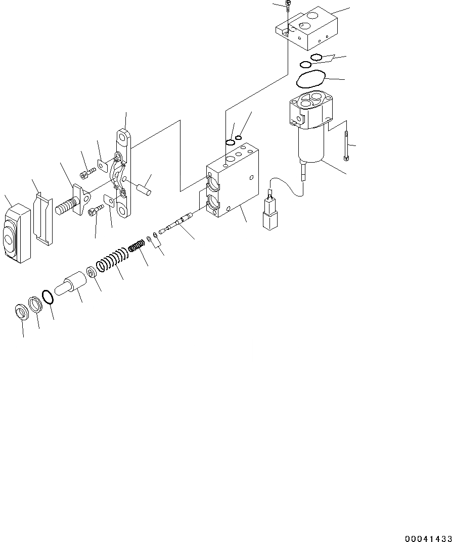 Схема запчастей Komatsu PC130-8 - КАБИНА, -АКТУАТОР(№C-) КАБИНА, -АКТУАТОР