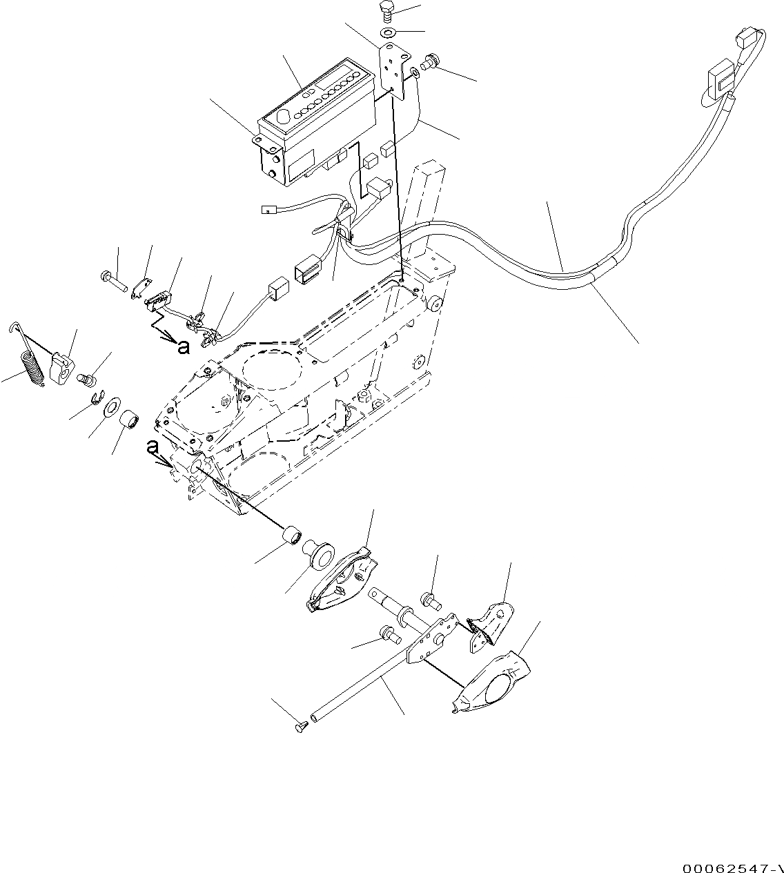 Схема запчастей Komatsu PC130-8 - КАБИНА, ДЛЯ KAL(№C-) КАБИНА, ДЛЯ KAL