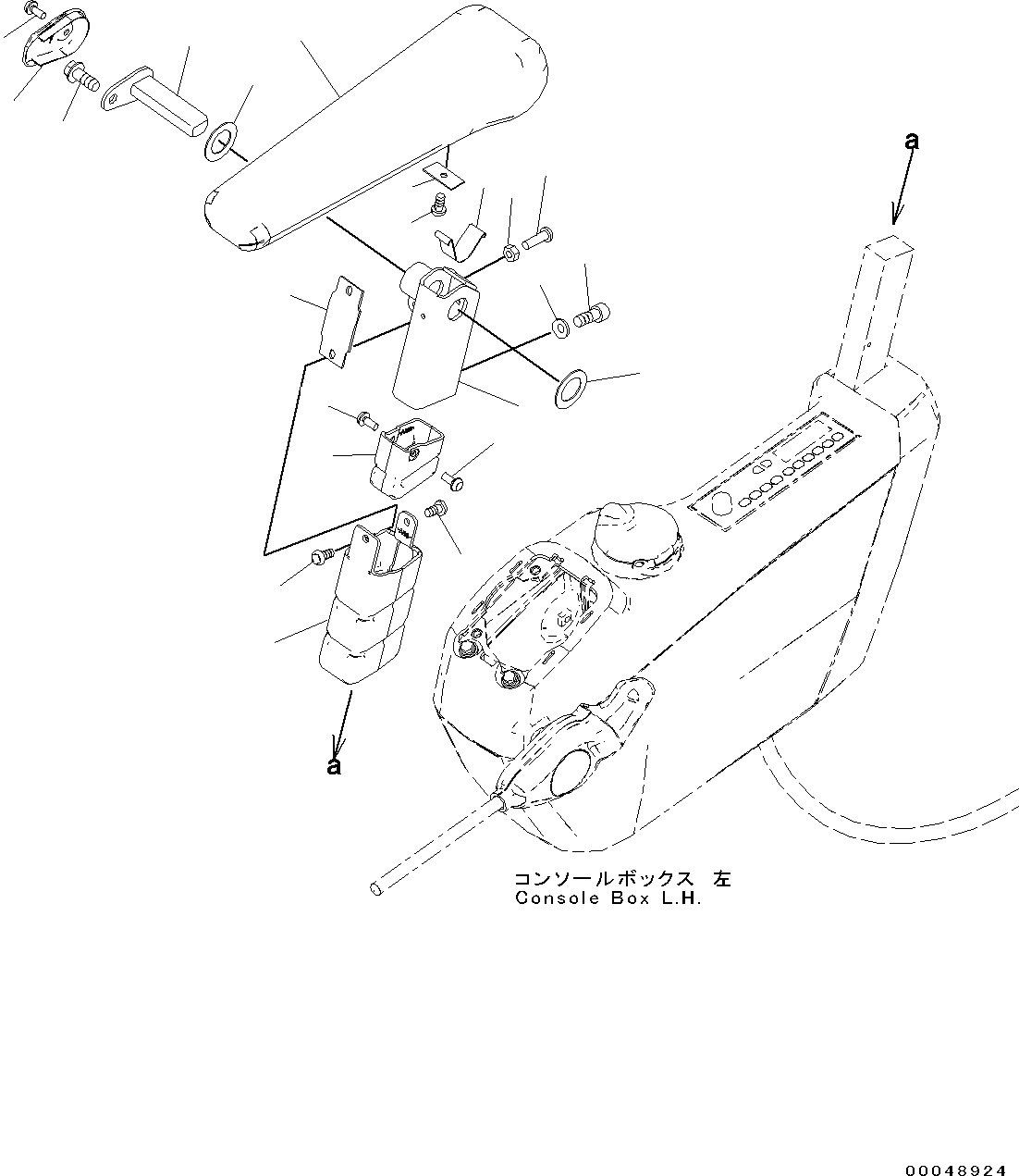 Схема запчастей Komatsu PC130-8 - КАБИНА, -АКТУАТОР, С AM-FM РАДИО ДЛЯ АЗИИ(№C-) КАБИНА, -АКТУАТОР, С AM-FM РАДИО ДЛЯ АЗИИ
