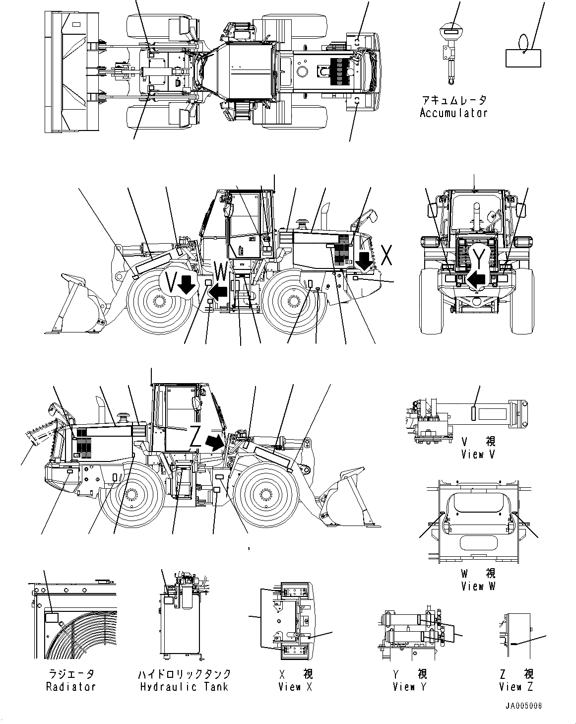 Схема запчастей Komatsu WA320-6 - MARKS И ТАБЛИЧКИS, ТАБЛИЧКИ (№79-7) MARKS И ТАБЛИЧКИS, ТУРЦИЯ-АНГЛ., ДЛЯ EC REGULATION ARRANGEMENT, ЕС НОВ. NOISE ARRANGEMENT 