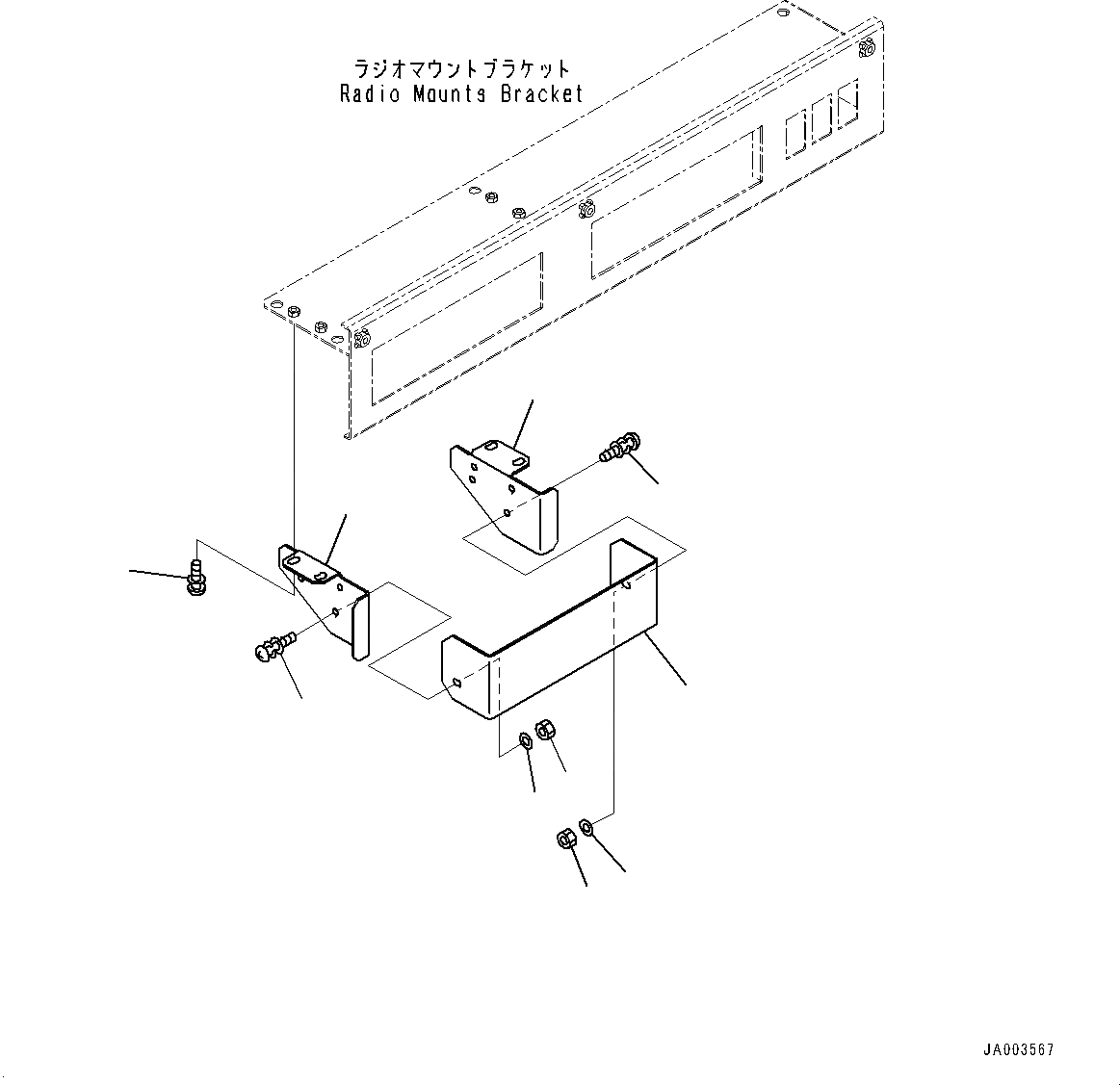 Схема запчастей Komatsu WA320-6 - ЧАСТИ ДЛЯ LESS РАДИО (№79-) ЧАСТИ ДЛЯ LESS РАДИО