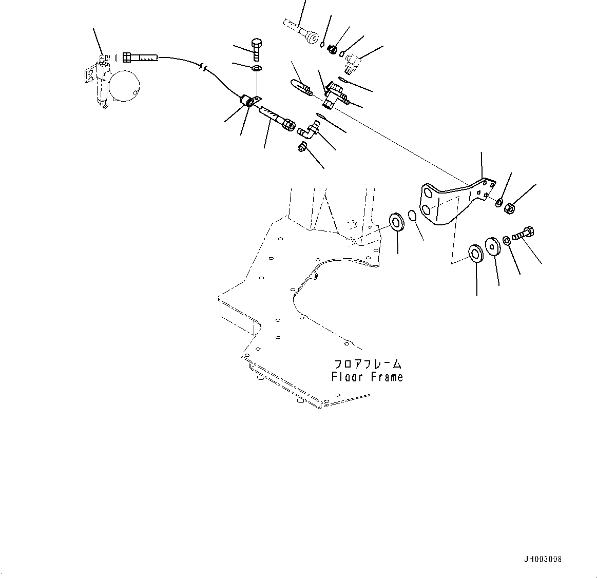 Схема запчастей Komatsu D375A-6 - ОСНОВН. КОНСТРУКЦИЯ, БЛОКИР. ОТВАЛА КЛАПАН ТРУБЫ (№-) ОСНОВН. КОНСТРУКЦИЯ, ОТВАЛ С ДВОЙН. ПЕРЕКОСОМ, ONE-WAY РУЛЕВ. УПРАВЛЕНИЕ РЫЧАГ, С VHMS И ORBCOMM, PROVISION ДЛЯ РЕГУЛИР. МНОГОСТОЕЧН. РЫХЛИТ.