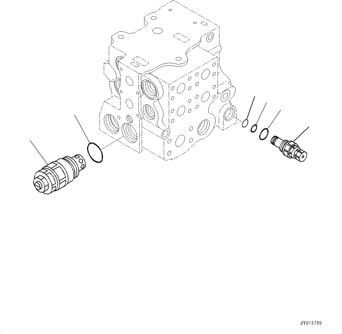 Схема запчастей Komatsu D375A-6 - КРЫЛО, УПРАВЛЯЮЩ. КЛАПАН, 5-СЕКЦИОНН. (/) (№-) КРЫЛО, С УРОВЕНЬ ДАТЧИК, ГИДР. БАК., VHMS, ДЛЯ СТРАН ЕС ARRANGEMENT
