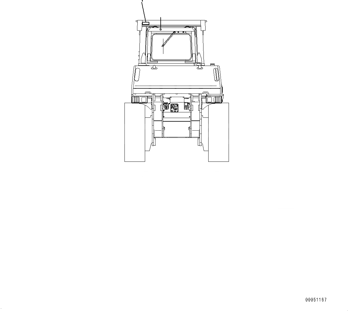 Схема запчастей Komatsu D375A-6 - ROPS ПЛАСТИНА (№-) ROPS ПЛАСТИНА, АНГЛ.