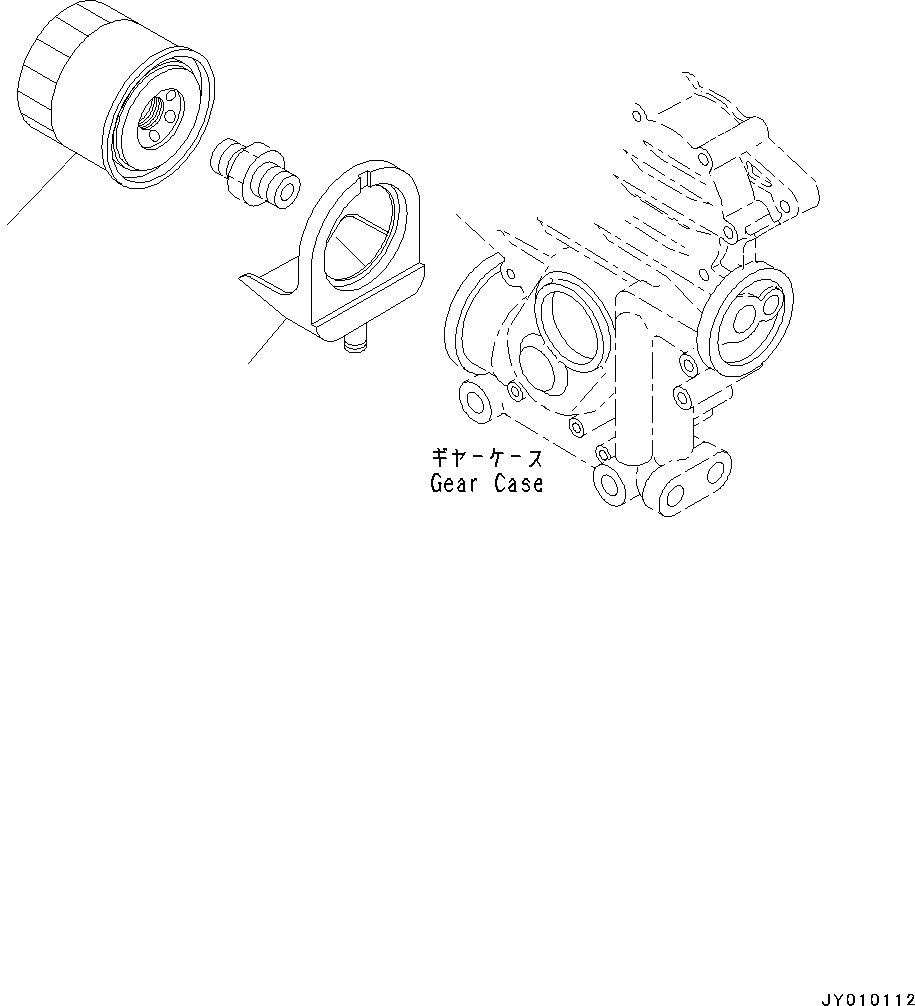 Схема запчастей Komatsu 3D67E-2A - ДВИГАТЕЛЬ, ОДИНОЧН. ЭЛЕМЕНТ ТИП, МАСЛ. ФИЛЬТР (№8A7-) ДВИГАТЕЛЬ, ОДИНОЧН. ЭЛЕМЕНТ ТИП