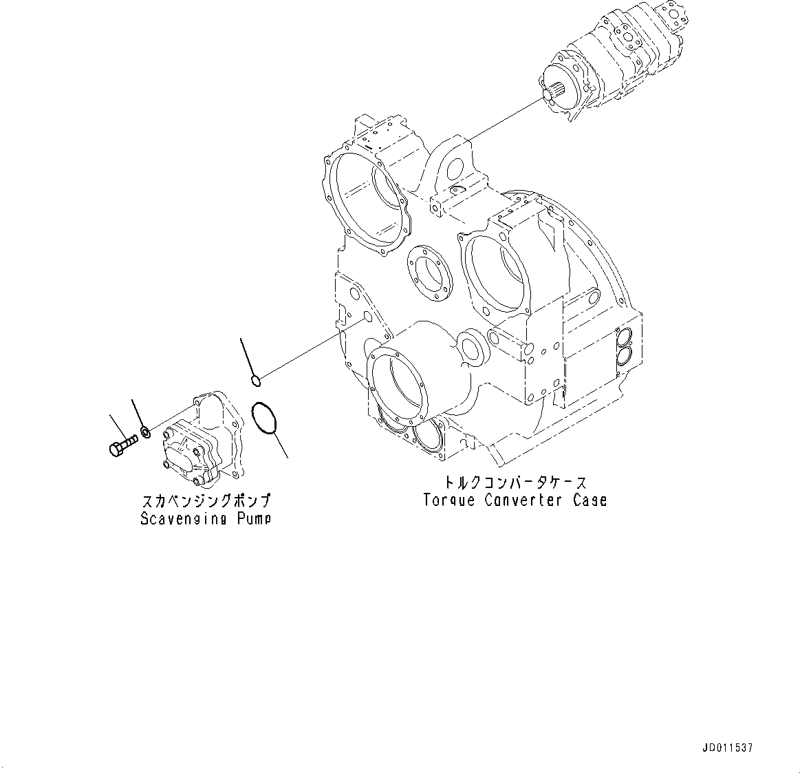 Схема запчастей Komatsu PC750LC-6K-01 - СИЛОВАЯ ПЕРЕДАЧА, ПРОДУВОЧН. НАСОС КРЕПЛЕНИЕ (№-) СИСТЕМА ОХЛАЖДЕНИЯ
