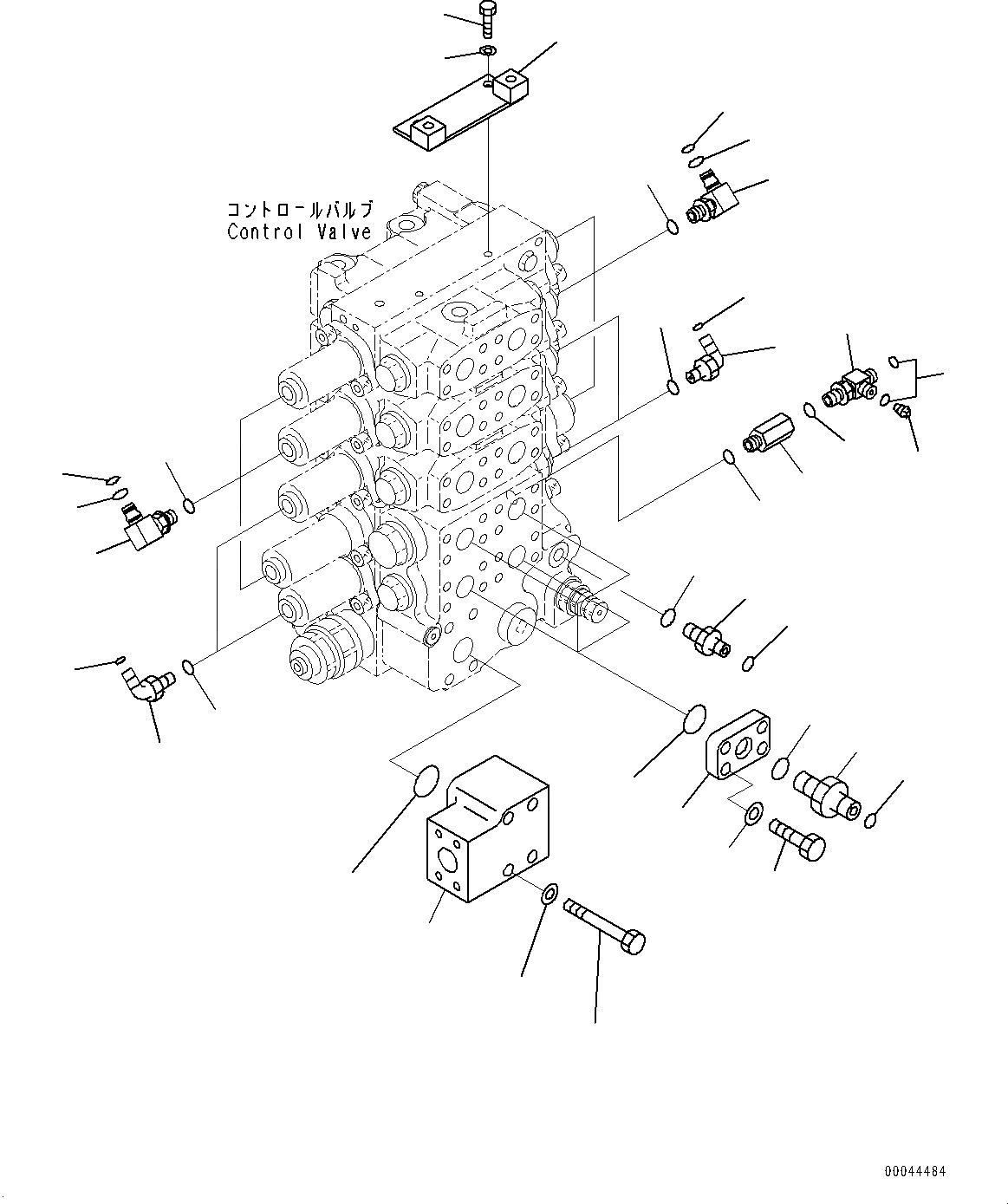 Схема запчастей Komatsu D275A-5R - КРЫЛО, УПРАВЛЯЮЩ. КЛАПАН ПАТРУБОК (№-) КРЫЛО, С РЫХЛИТЕЛЕМ, ВЫСОК. ЕМК. АККУМУЛЯТОР, ДЛЯ ОТВАЛ С ДВОЙН. ПЕРЕКОСОМ
