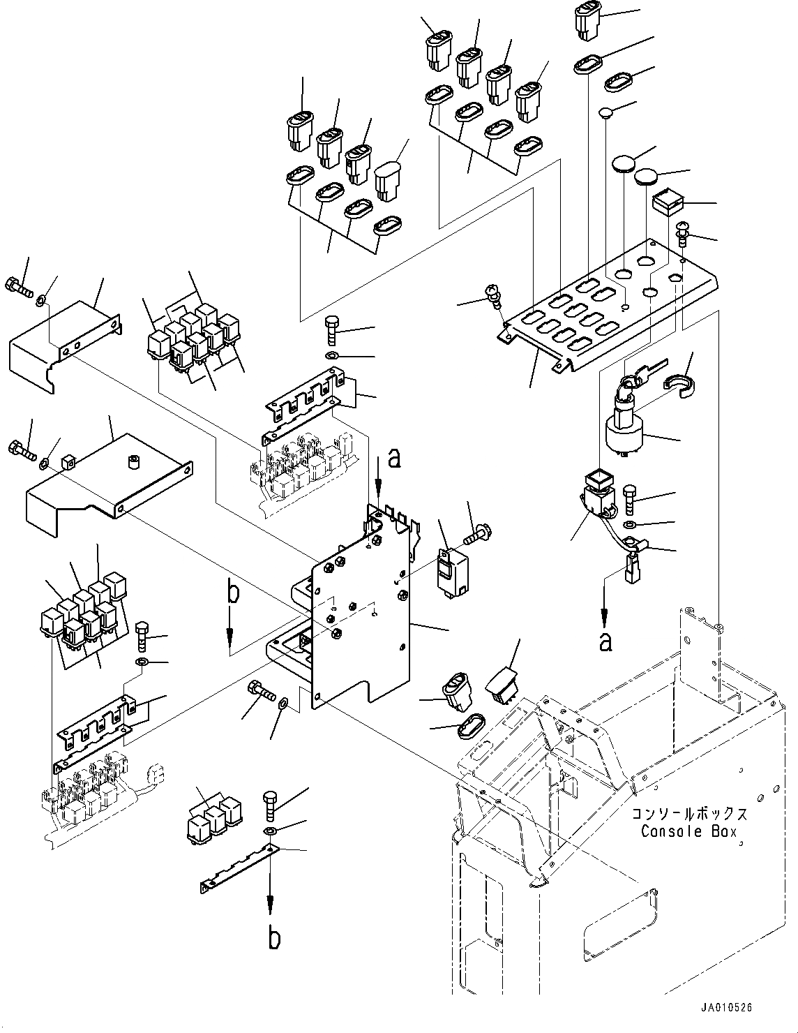 Схема запчастей Komatsu GD555-5 - ОСНОВН. КОНСТРУКЦИЯ, КОРПУС (№-) ОСНОВН. КОНСТРУКЦИЯ, ДЛЯ INDIA CMVR REGULATION ARRANGEMENT