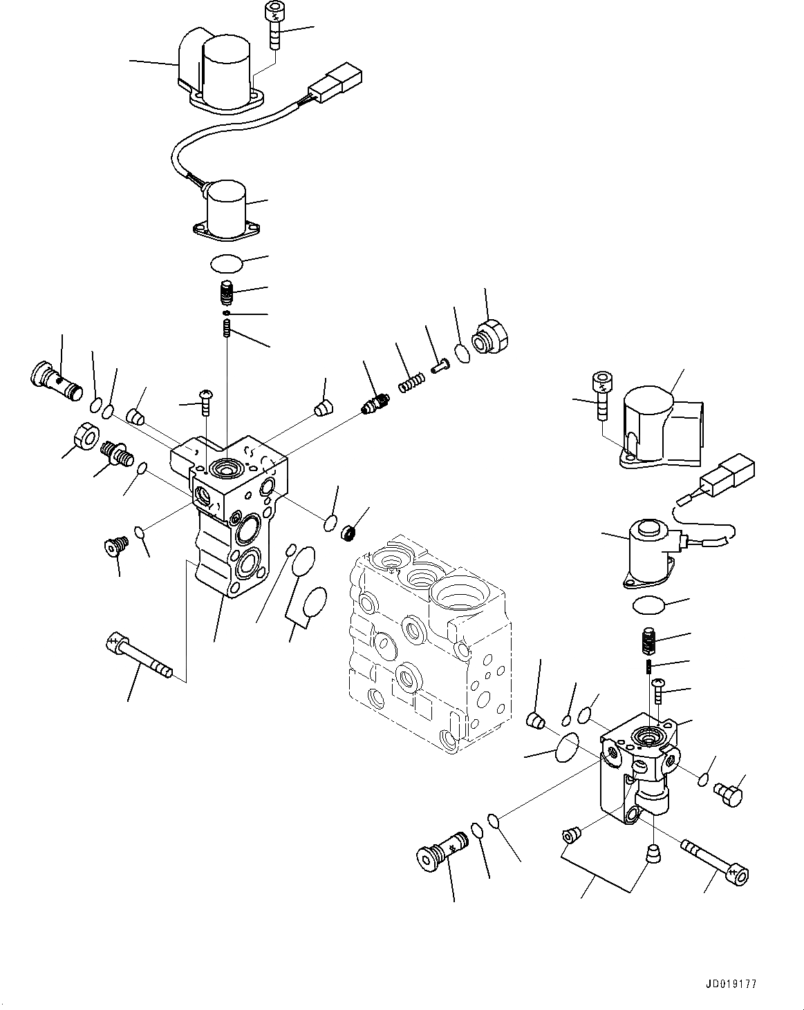 Схема запчастей Komatsu GD655-5 - РАДИАТОР, ВЕНТИЛЯТОР ОХЛАЖДЕНИЯ МОТОР (/) (№-) РАДИАТОР, БЕЗ НАКАЧИВАНИЕ ШИН КОМПЛЕКТ