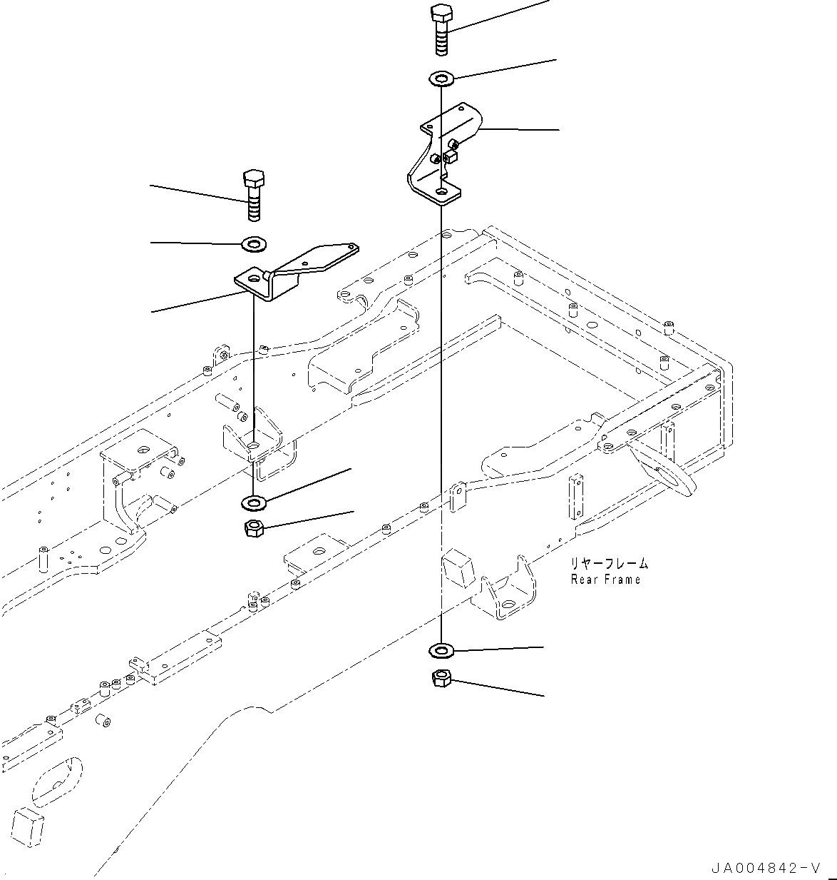 Схема запчастей Komatsu GD655-5 - НАКАЧИВАНИЕ ШИН КОМПЛЕКТ, КОМПРЕССОР КРЕПЛЕНИЕ (№-) НАКАЧИВАНИЕ ШИН КОМПЛЕКТ