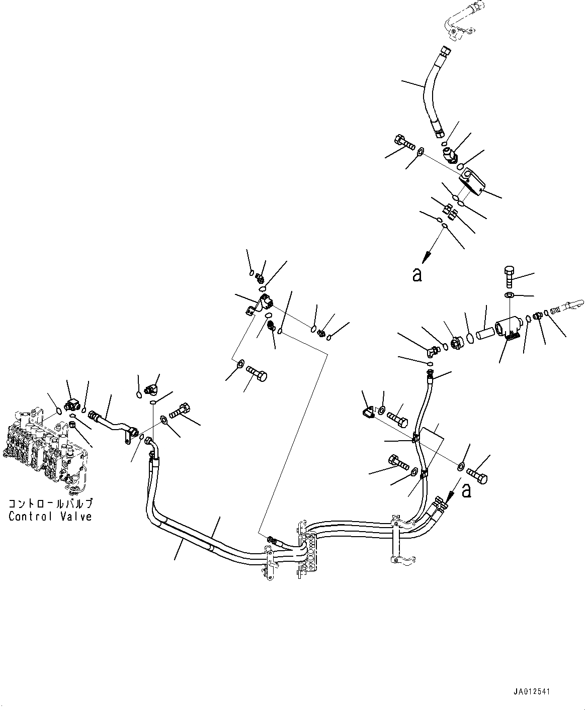 Схема запчастей Komatsu GD655-5 - ГИДРОЛИНИЯ, ФИЛЬТР И ТРУБЫ (/) (№-) ГИДРОЛИНИЯ, С D MACHINE УПРАВЛ-Е, СЕКЦ. КЛАПАН, ЗАДН. МОСТ, бЛОК. ДИФФЕРЕНЦИАЛА ТИП, PROVISION ДЛЯ РЫХЛИТЕЛЬ