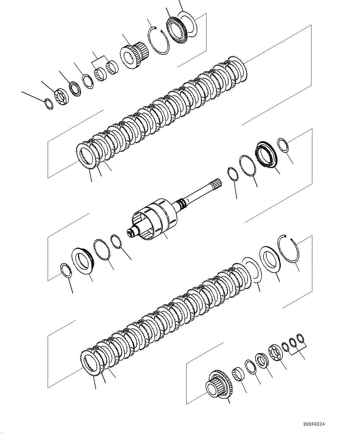 Схема запчастей Komatsu WA380-6 - ГИДРОТРАНСФОРМАТОР И ТРАНСМИССИЯ, ПЕРЕД. И КОЖУХ РЕВЕРСА (№99-) ГИДРОТРАНСФОРМАТОР И ТРАНСМИССИЯ, С ЭКСТРЕНН. УПРАВЛ.