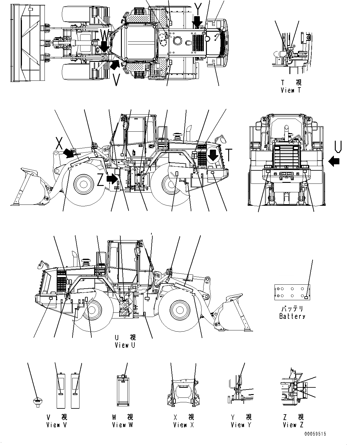 Схема запчастей Komatsu WA380-6 - ТАБЛИЧКИ, EXTERIOR (№8-7) ТАБЛИЧКИ, ТУРЦИЯ-АНГЛ., ДЛЯ СТРАН ЕС НОВ. NOISE ARRANGEMENT 