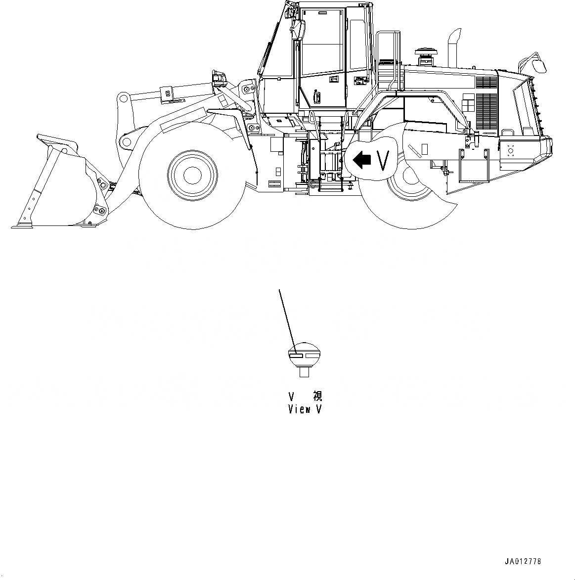 Схема запчастей Komatsu WA380-6 - АВАРИЙН. УРОВЕНЬ ПЛАСТИНЫ (№99-) АВАРИЙН. УРОВЕНЬ ПЛАСТИНЫ