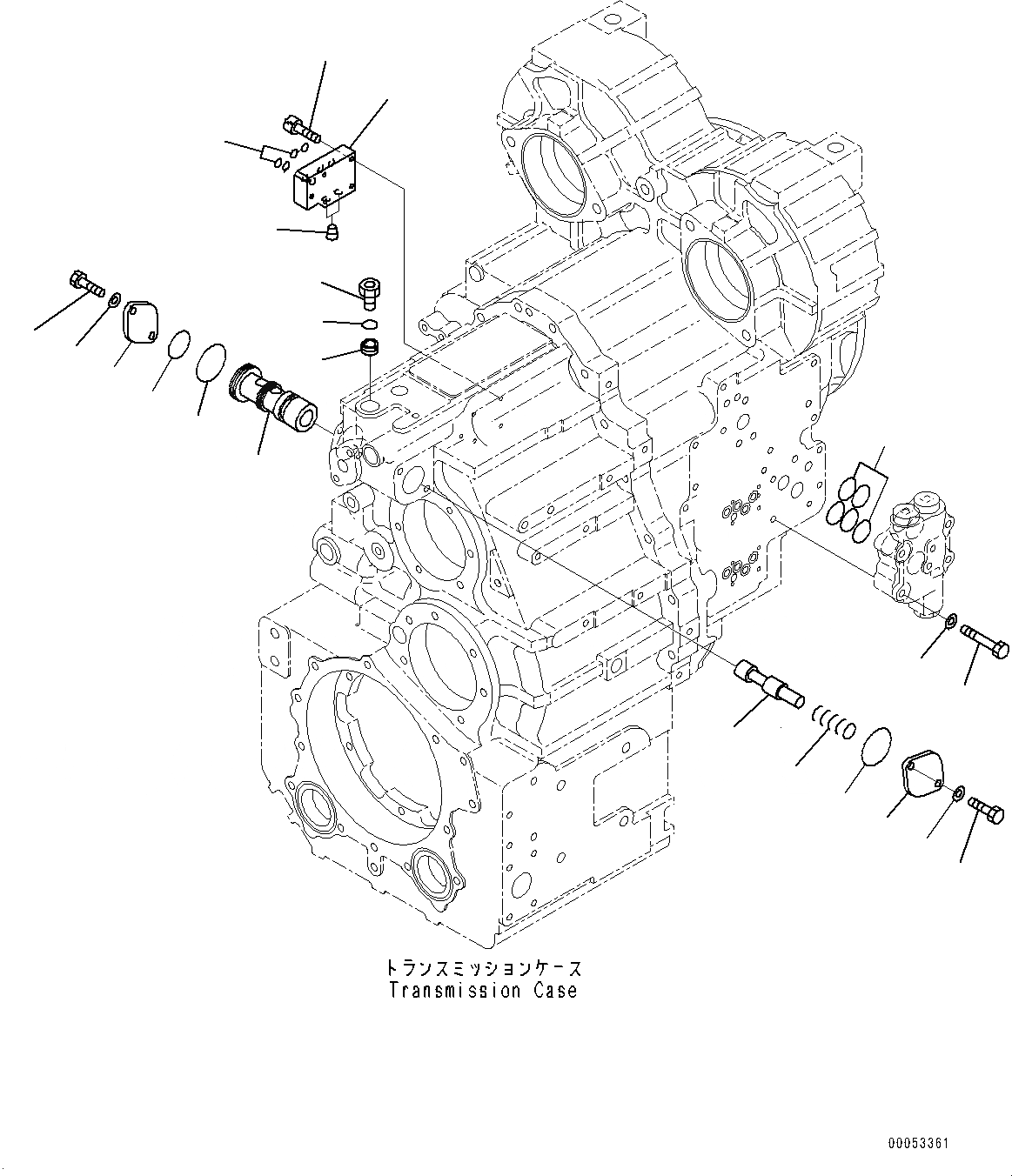 Схема запчастей Komatsu WA380-6 - ГИДРОТРАНСФОРМАТОР И ТРАНСМИССИЯ, БЕЗ ЭКСТРЕНН. РУЛЕВ. УПРАВЛЕНИЕ, РАЗГРУЗ. КЛАПАН КРЕПЛЕНИЕ (№99-) ГИДРОТРАНСФОРМАТОР И ТРАНСМИССИЯ, БЕЗ ЭКСТРЕНН. РУЛЕВ. УПРАВЛЕНИЕ