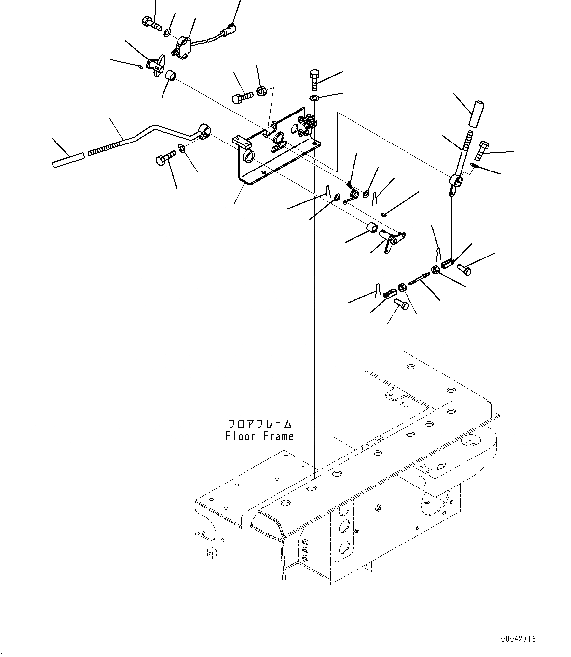 Схема запчастей Komatsu D155AX-6 - ОСНОВН. КОНСТРУКЦИЯ, РЫЧАГ СТОЯНОЧНОГО ТОРМОЗА (№8-) ОСНОВН. КОНСТРУКЦИЯ, ОТВАЛ С ДВОЙН. ПЕРЕКОСОМ, С MSHA DUST REGULATION ARRANGEMENT, РЕГУЛИР. ГИГАНТСК. РЫХЛИТ, ДЛЯ LANDFILL СПЕЦ-ЯIFICATION