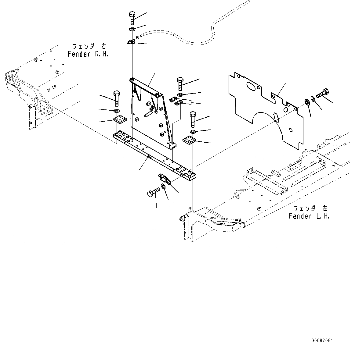 Схема запчастей Komatsu D155AX-6 - КРЫЛО, КРЕПЛЕНИЕ КАПОТАING (№88-88) КРЫЛО, С ВЫСОК. ЕМК. BATTERIES, ДЛЯ ОТВАЛА С ДВОЙН. ПЕРЕКОСОМ, С ЯЩИК Д/ИНСТРУМЕНТА