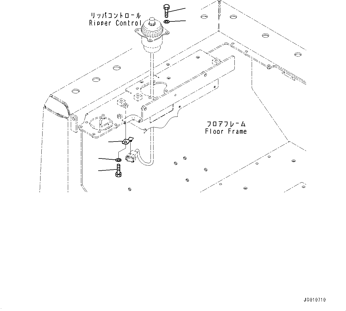 Схема запчастей Komatsu D155AX-6 - ОСНОВН. КОНСТРУКЦИЯ, КЛАПАН PPCКРЕПЛЕНИЕ (/) (№88-8) ОСНОВН. КОНСТРУКЦИЯ, ДЛЯ РЕГУЛИР. ГИГАНТСК. РЫХЛИТ