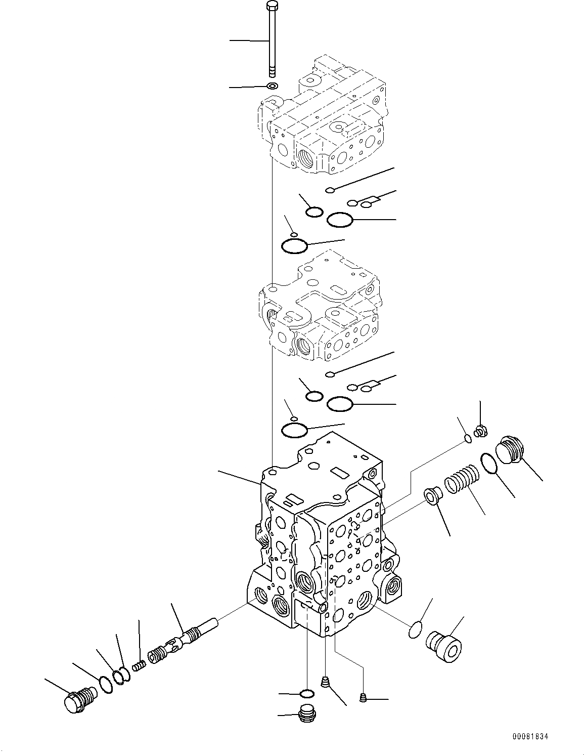 Схема запчастей Komatsu D155AX-6 - КРЫЛО, УПРАВЛЯЮЩ. КЛАПАН (/9) (№887-) КРЫЛО, С ВЫСОК. ЕМК. АККУМУЛЯТОР, ЕС НОВ. NOISE ARRANGEMENT 