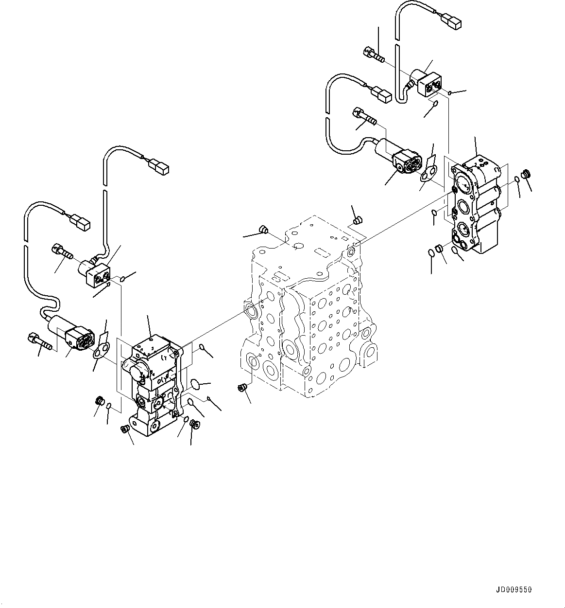 Схема запчастей Komatsu D155AX-6 - КРЫЛО, УПРАВЛЯЮЩ. КЛАПАН (/9) (№887-) КРЫЛО, С ВЫСОК. ЕМК. АККУМУЛЯТОР, ЕС НОВ. NOISE ARRANGEMENT 