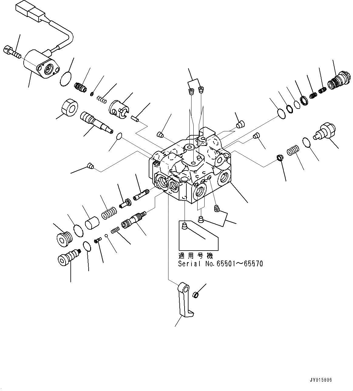 Схема запчастей Komatsu WA430-6 - ГИДР. НАСОС., ПОГРУЗ. НАСОС (/) (№-) ГИДР. НАСОС.