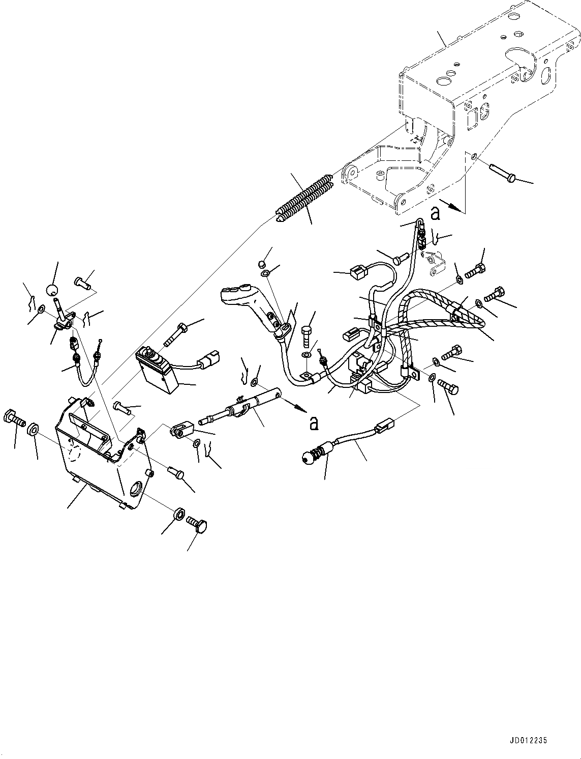 Схема запчастей Komatsu WA430-6 - СИДЕНЬЕ ОПЕРАТОРА, КОНСОЛЬ (/) (№-) СИДЕНЬЕ ОПЕРАТОРА, GRAMMER, ДЛЯ СТРАН ЕСКАНАТ СПЕЦ-ЯIFICATION