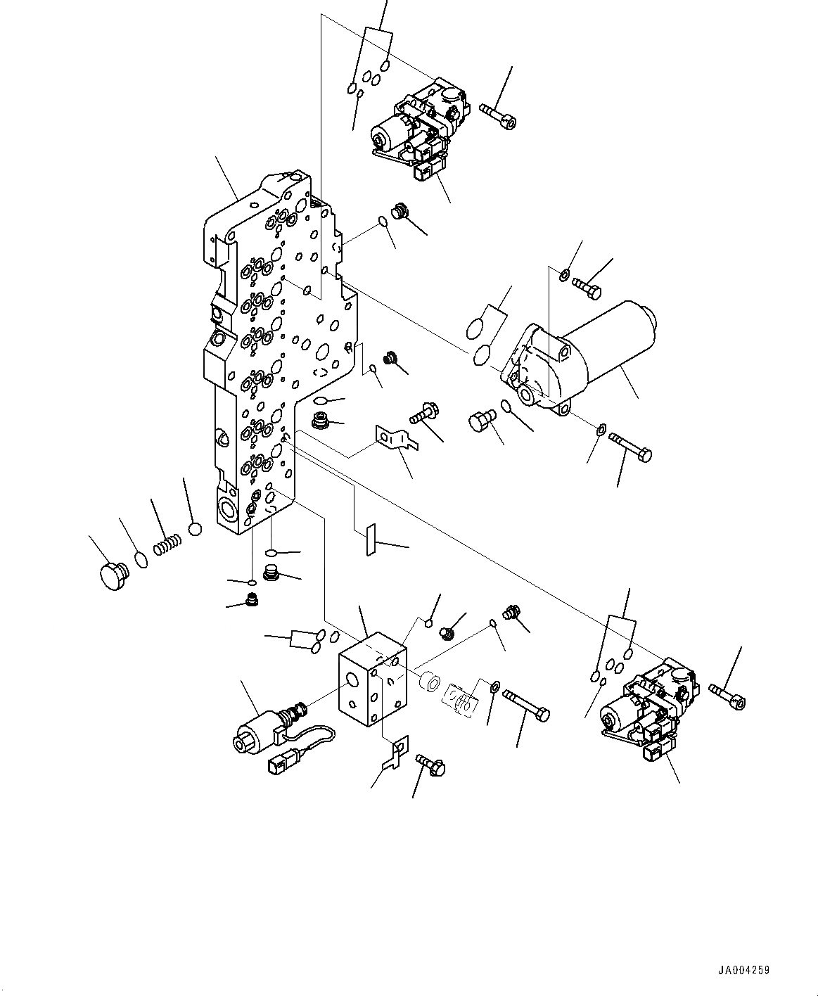 Схема запчастей Komatsu WA430-6 - ГИДРОТРАНСФОРМАТОР И ТРАНСМИССИЯ, УПРАВЛЯЮЩ. КЛАПАН (/) (№-) ГИДРОТРАНСФОРМАТОР И ТРАНСМИССИЯ, С ЭКСТРЕНН. УПРАВЛ., ДЛЯ MACHINE С БЛОКИР.UP ТИП ГИДРОТРАНСФОРМАТОР, ДЛЯ ХОЛОДН. ЗАПУСК