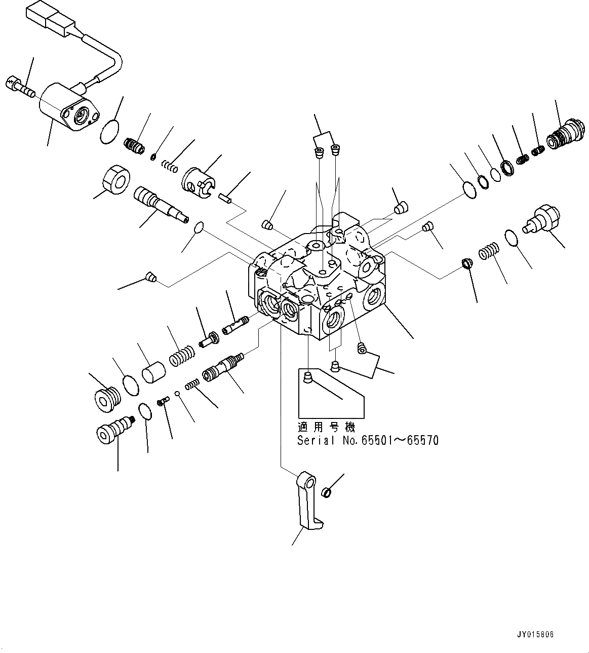 Схема запчастей Komatsu WA430-6 - ГИДР. НАСОС., ПОГРУЗ. НАСОС (/) (№-) ГИДР. НАСОС.