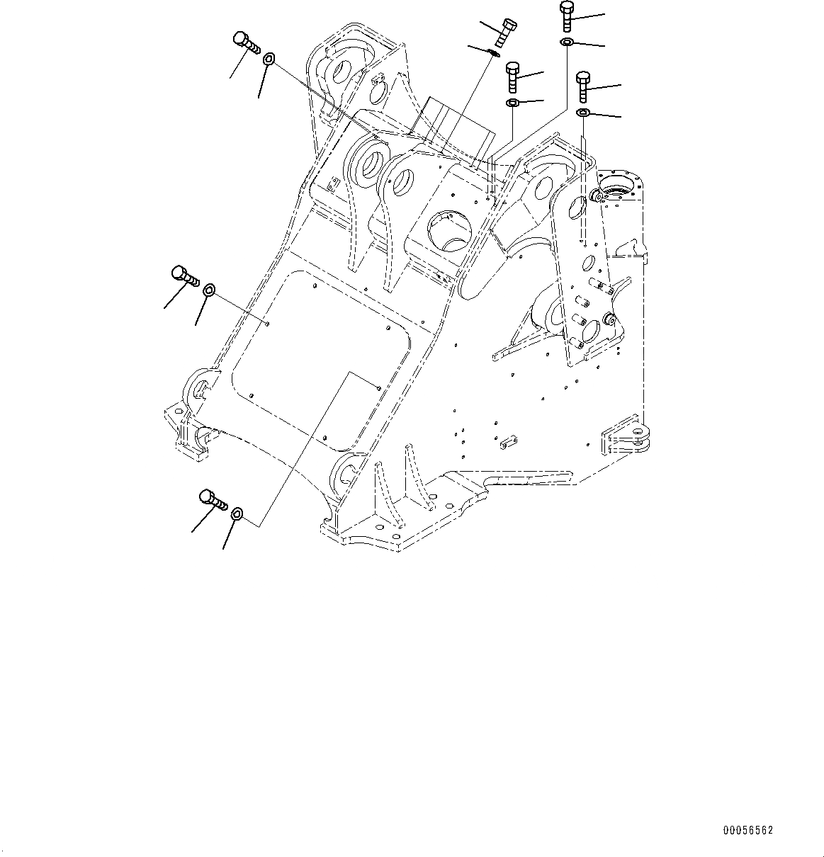 Схема запчастей Komatsu WA430-6 - СОЧЛ. СОЕД. БЛОКИР. BAR И РАМА COVER, КРЕПЛЕНИЕ (/) (№-) СОЧЛ. СОЕД. БЛОКИР. BAR И РАМА COVER, 3-Х СЕКЦИОНН., С ЯЩИК Д/ИНСТРУМЕНТА, ДЛЯ СЕВ. АМЕРИКИ