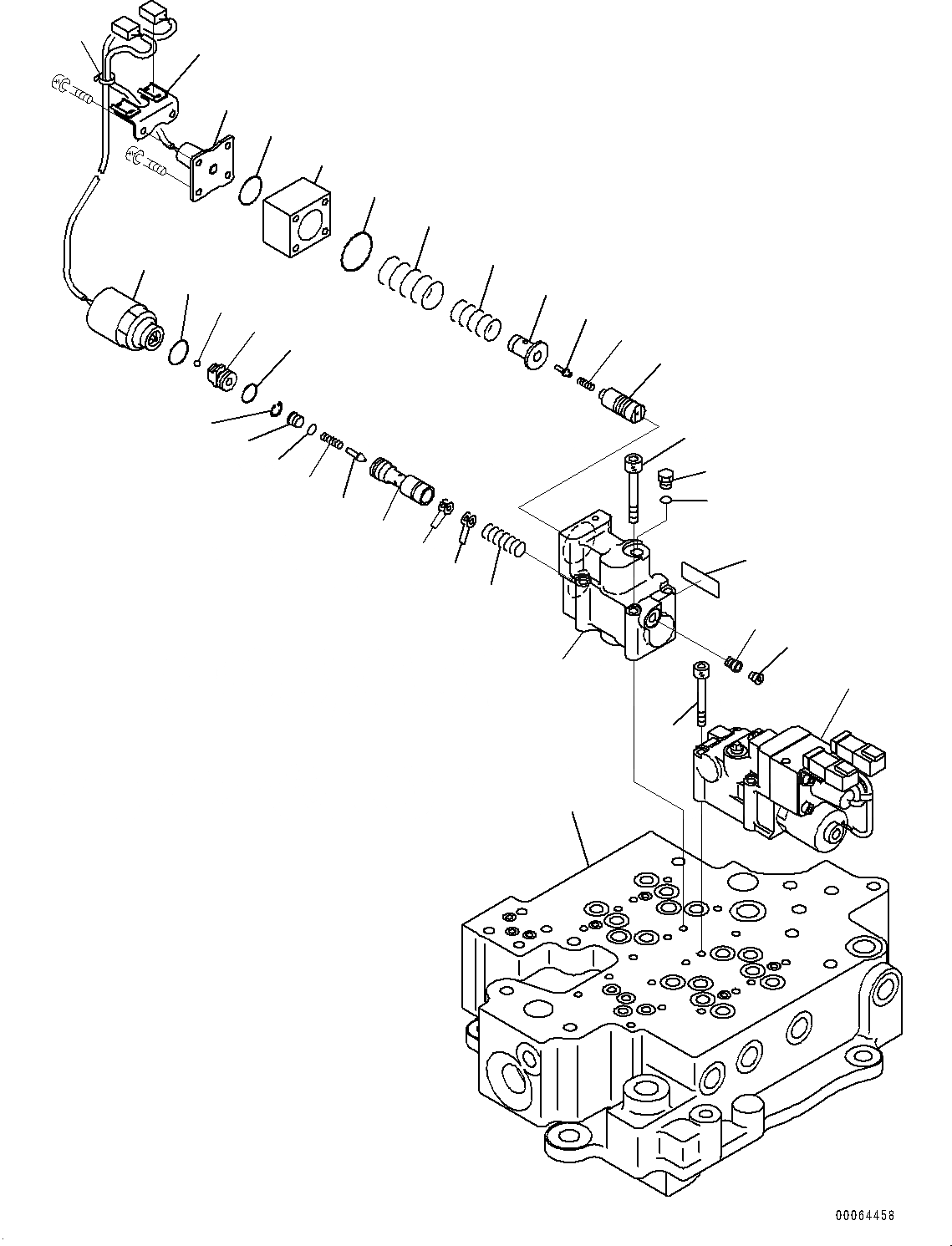 Схема запчастей Komatsu D155A-6R - СИЛОВАЯ ПЕРЕДАЧА, КЛАПАН РУЛЕВОГО УПРАВЛЕНИЯ (/) (№877-) СИЛОВАЯ ПЕРЕДАЧА