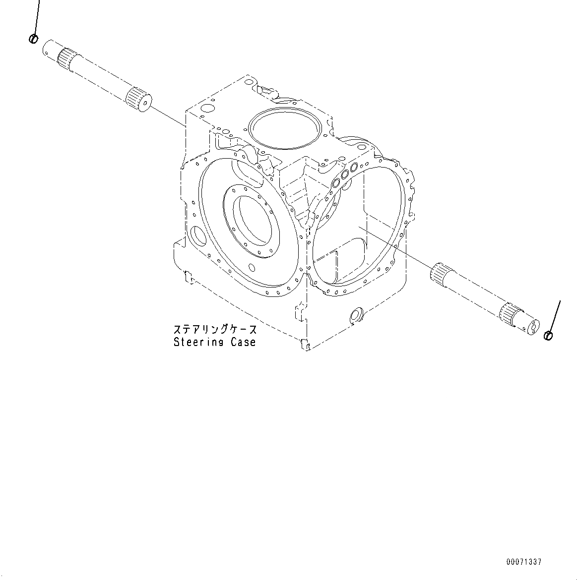 Схема запчастей Komatsu D155A-6R - СИЛОВАЯ ПЕРЕДАЧА, СИЛОВАЯ ПЕРЕДАЧА BUTTON (№877-) СИЛОВАЯ ПЕРЕДАЧА