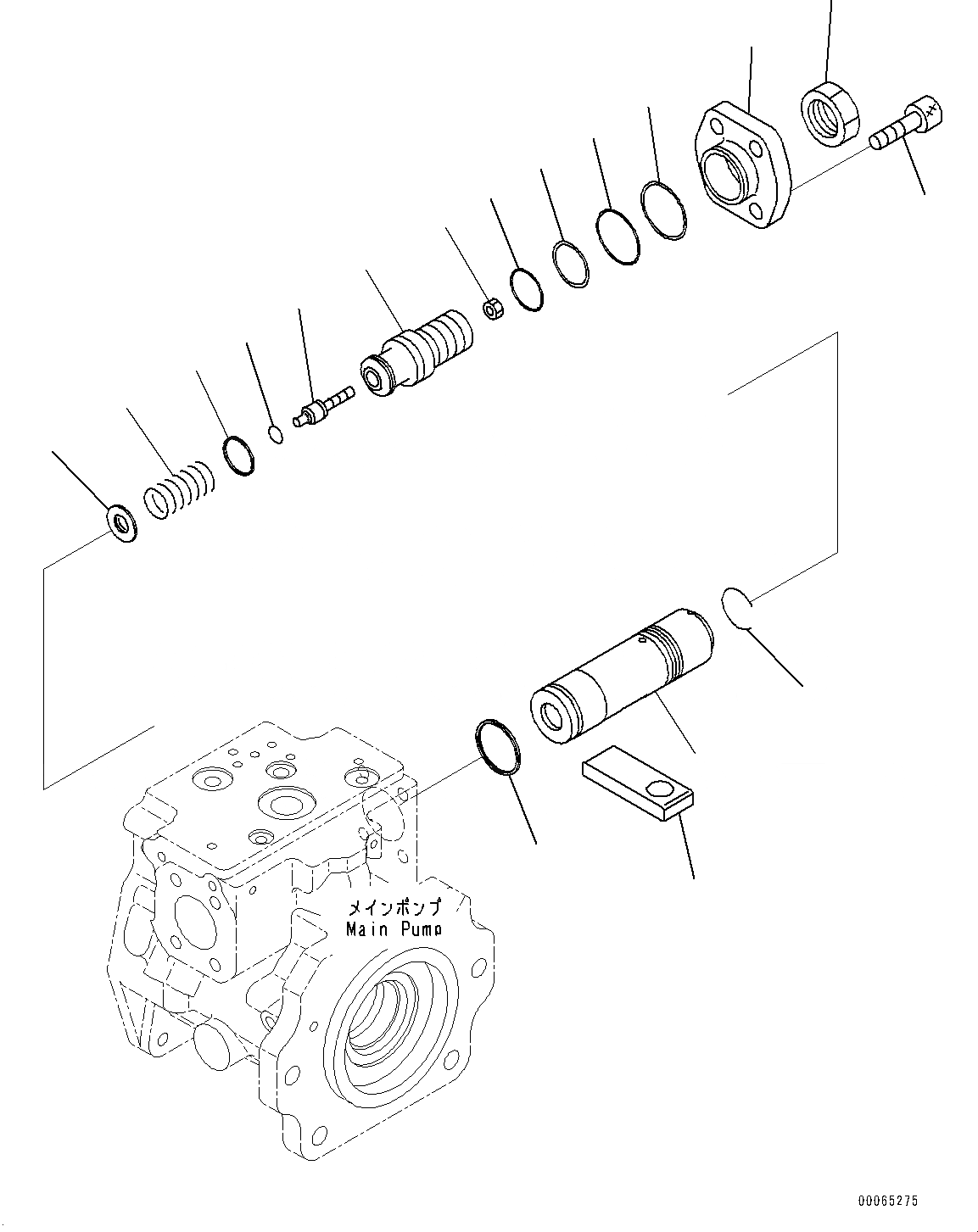 Схема запчастей Komatsu D155A-6R - СИЛОВАЯ ПЕРЕДАЧА ТРУБЫ, ВНУТР. ЧАСТИ, ГИДРАВЛ МАСЛ. НАСОС (/7) (№877-) СИЛОВАЯ ПЕРЕДАЧА ТРУБЫ