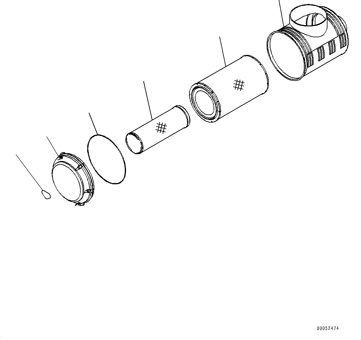 Схема запчастей Komatsu D155A-6R - КАПОТ И БОКОВ. КРЫШКА ГРУППА, ВОЗДУХООЧИСТИТЕЛЬ ASSEMBLY (/) (№877-879) КАПОТ И БОКОВ. КРЫШКА ГРУППА, ДЛЯ ПЕРФОРИРОВАНН.