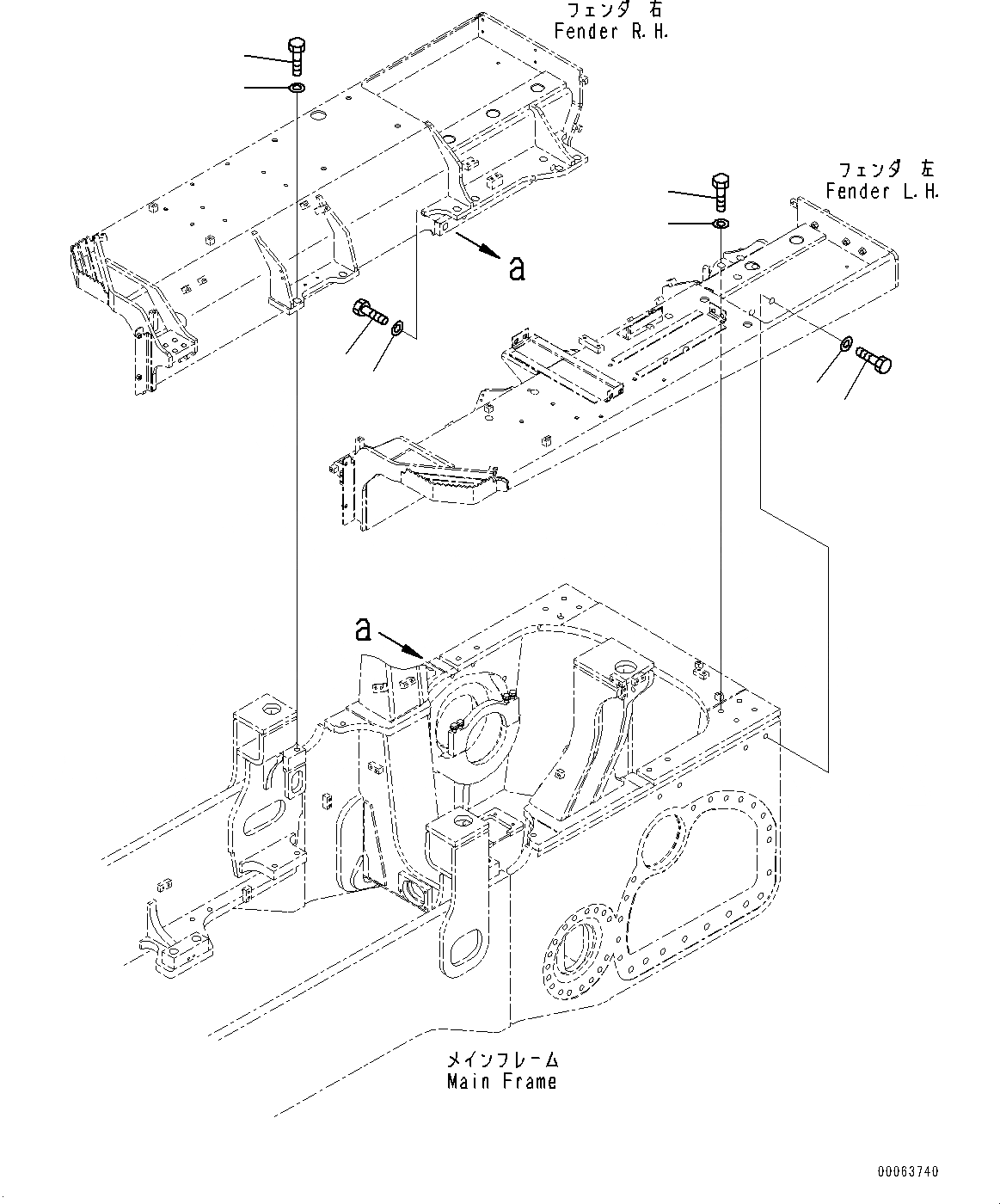 Схема запчастей Komatsu D155A-6R - КРЫЛО КОМПОНЕНТЫ, СДВОЕНН., КРЕПЛЕНИЕ БОЛТ (№877-88) КРЫЛО КОМПОНЕНТЫ, ДЛЯ ВЫСОК. ЕМК. АККУМУЛЯТОР, КАПОТ