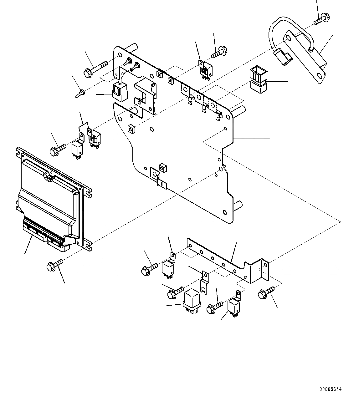 Схема запчастей Komatsu PC270-8 - КАБИНА, КАБИНА IN ЧАСТИ, SUB ПЛАСТИНА И РЕЛЕ (№7-) КАБИНА, -ДОПОЛН. АКТУАТОР ТРУБЫ, АККУМУЛЯТОР, С КОНДИЦИОНЕРОМ, AM-FM РАДИО ДЛЯ АЗИИ, KOMTRAX
