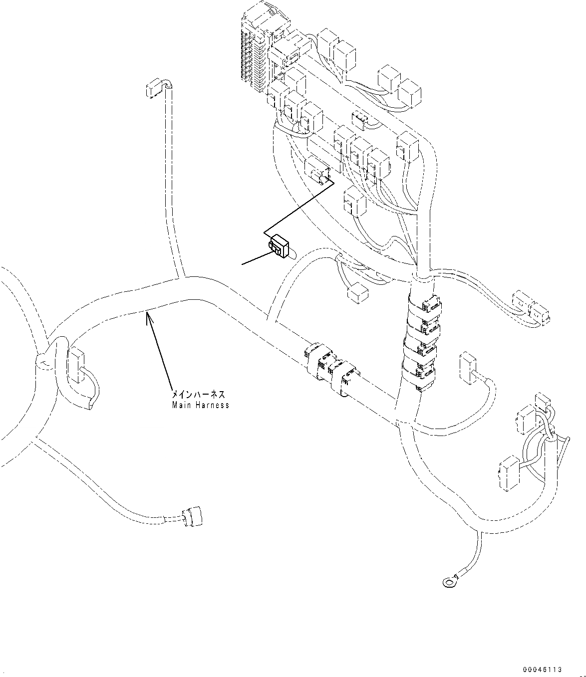 Схема запчастей Komatsu PC270-8 - ВЫБОР РЕЖИМА СОЕДИН-ЕS (№7-) ВЫБОР РЕЖИМА СОЕДИН-ЕS