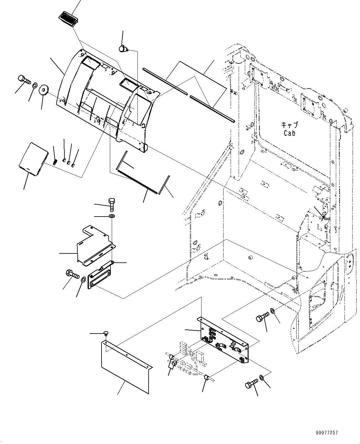 Схема запчастей Komatsu PC138US-8 - СИДЕНЬЕ ОПЕРАТОРА ЗАДН. КРЫШКА (№-) СИДЕНЬЕ ОПЕРАТОРА ЗАДН. КРЫШКА, С ДВОЙН. OFFSET СТРЕЛА, СТУПЕНИ, ЕС СТУПЕНИ СПЕЦ-Я.