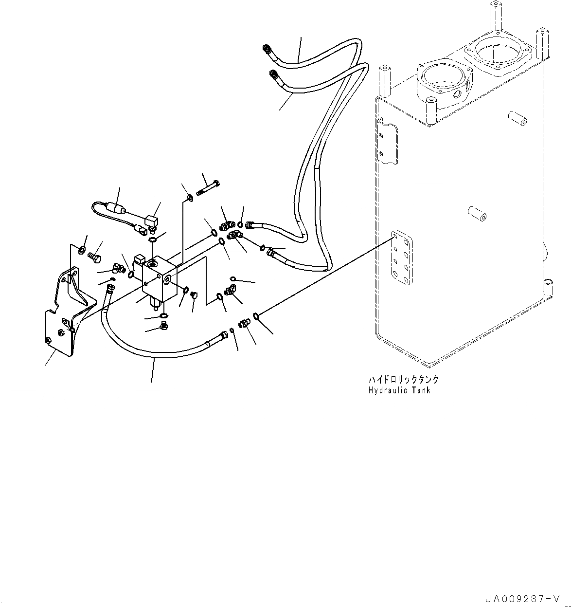 Схема запчастей Komatsu PC138US-8 - БЫСТРОСЪЕМН. МЕХ-М ТРУБЫ, (№78-) БЫСТРОСЪЕМН. МЕХ-М ТРУБЫ, OFFSET СТРЕЛА, -НАВЕСН. ОБОРУД, ЕС ARRANGEMENT СТУПЕНИ 