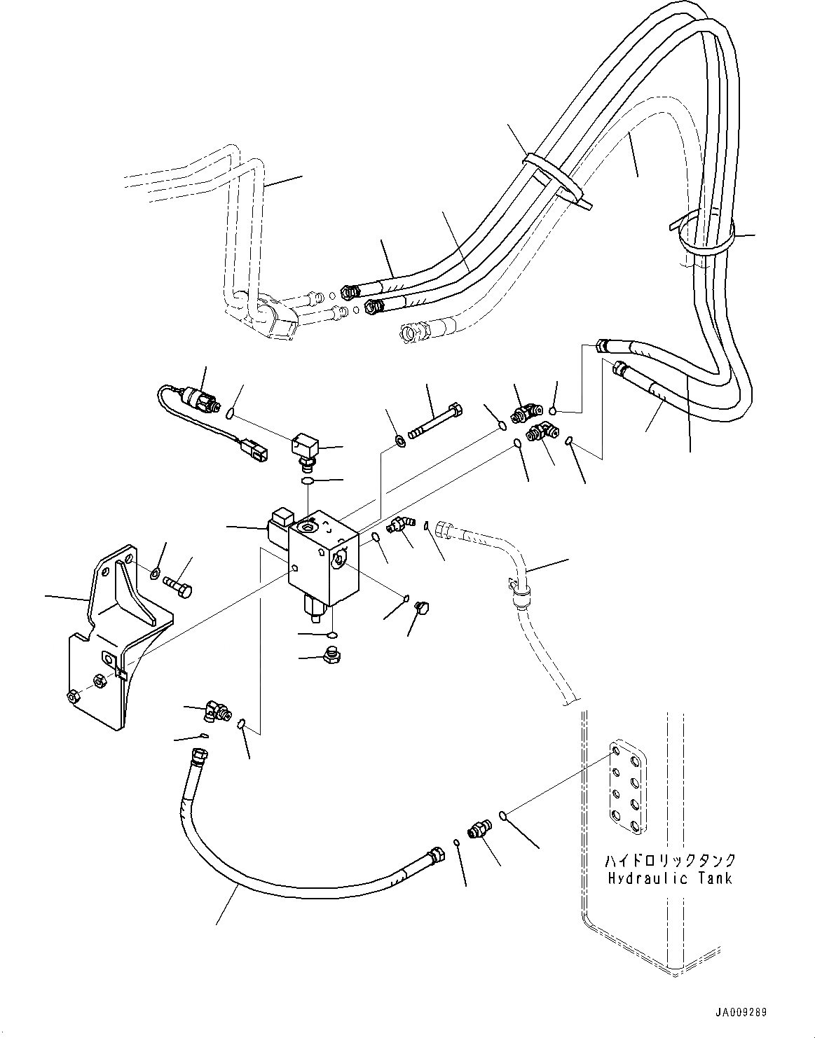 Схема запчастей Komatsu PC138US-8 - БЫСТРОСЪЕМН. МЕХ-М ТРУБЫ, (№78-) БЫСТРОСЪЕМН. МЕХ-М ТРУБЫ, ЕС ARRANGEMENT СТУПЕНИ 