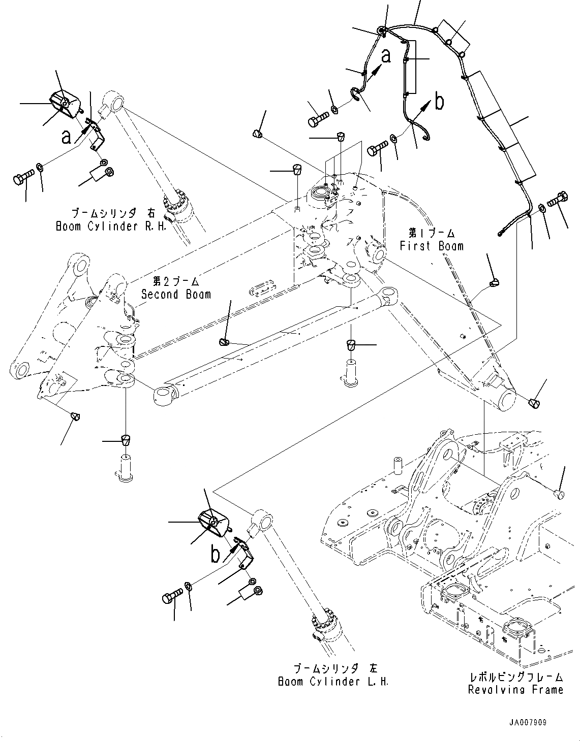 Схема запчастей Komatsu PC138US-8 - СТРЕЛА, ЛАМПА РАБОЧ. ОСВЕЩЕНИЯ (№-) СТРЕЛА, ДЛЯ СТРАН ЕС, С -ДОПОЛН. АКТУАТОР ТРУБЫ, С ДВОЙН. OFFSET СТРЕЛА, СТУПЕНИ