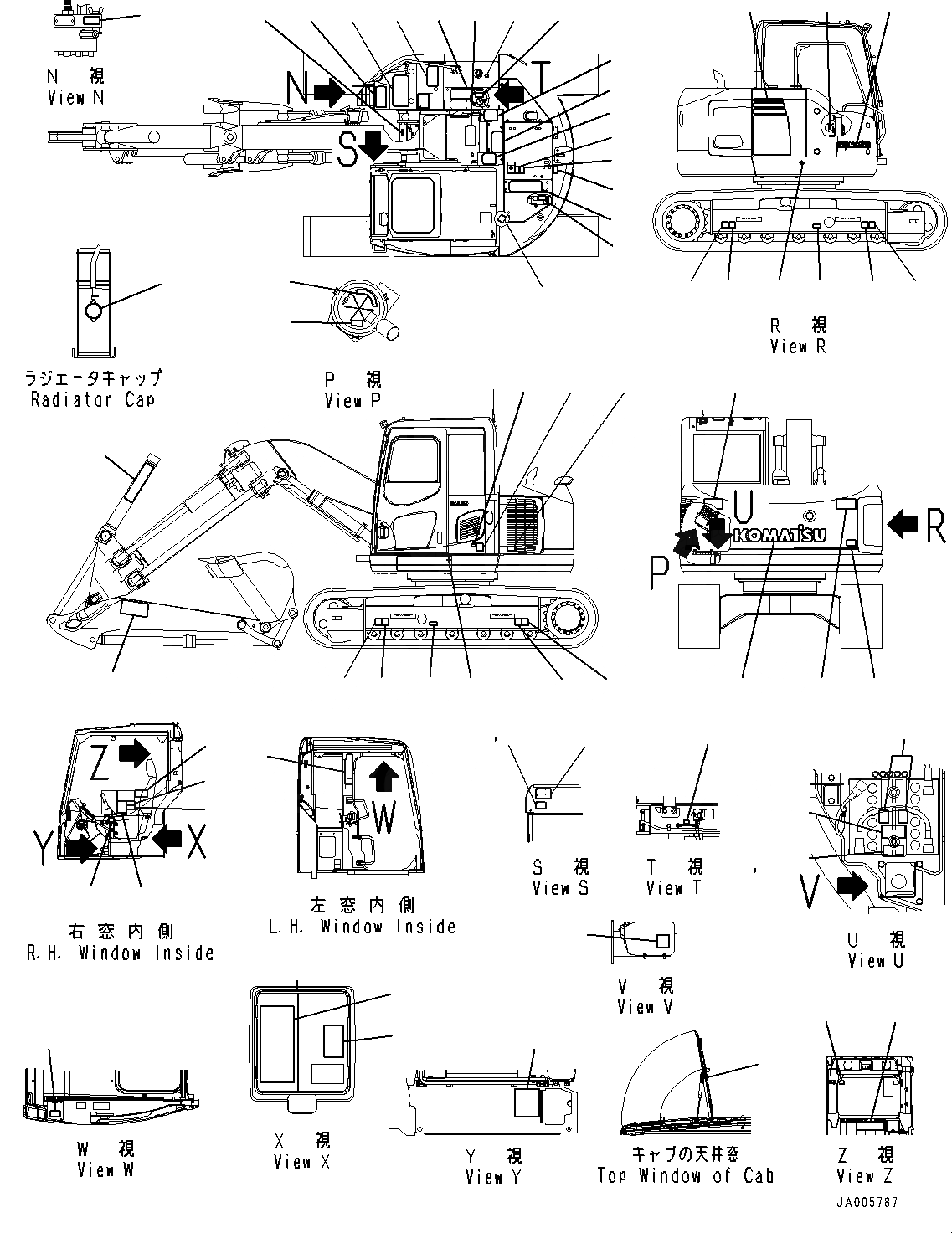 Схема запчастей Komatsu PC138US-8 - МАРКИРОВКА (№9-) МАРКИРОВКА, С ДВОЙН. OFFSET СТРЕЛА, ДЛЯ АНГЛ., KUK, ЕС ARRANGEMENT СТУПЕНИ , ЕС БЕЗОПАСН. REGULATION