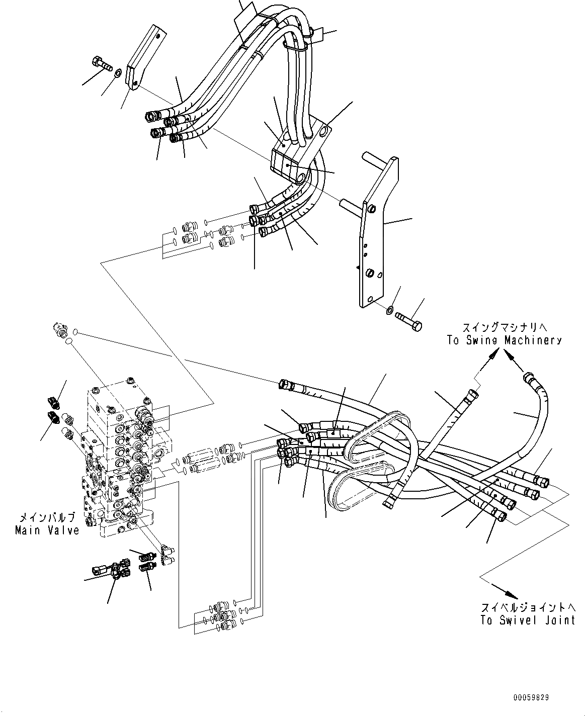 Схема запчастей Komatsu PC138USLC-8 - РУКОЯТЬ И КОВШ ТРУБЫ, ТРУБЫ (№-) РУКОЯТЬ И КОВШ ТРУБЫ, С -ДОПОЛН. АКТУАТОР ТРУБЫ, АККУМУЛЯТОР