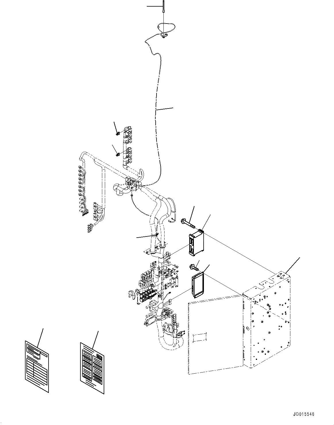 Схема запчастей Komatsu PC2000-8 - ЭЛЕКТРИЧ. КОНТРОЛЛЕР (№9-) ЭЛЕКТРИЧ. КОНТРОЛЛЕР, С VHMS (VHMS), ORBCOMM ТИП, СПЕЦ-Я ДЛЯ БОЛЬШИХ ВЫСОТ.