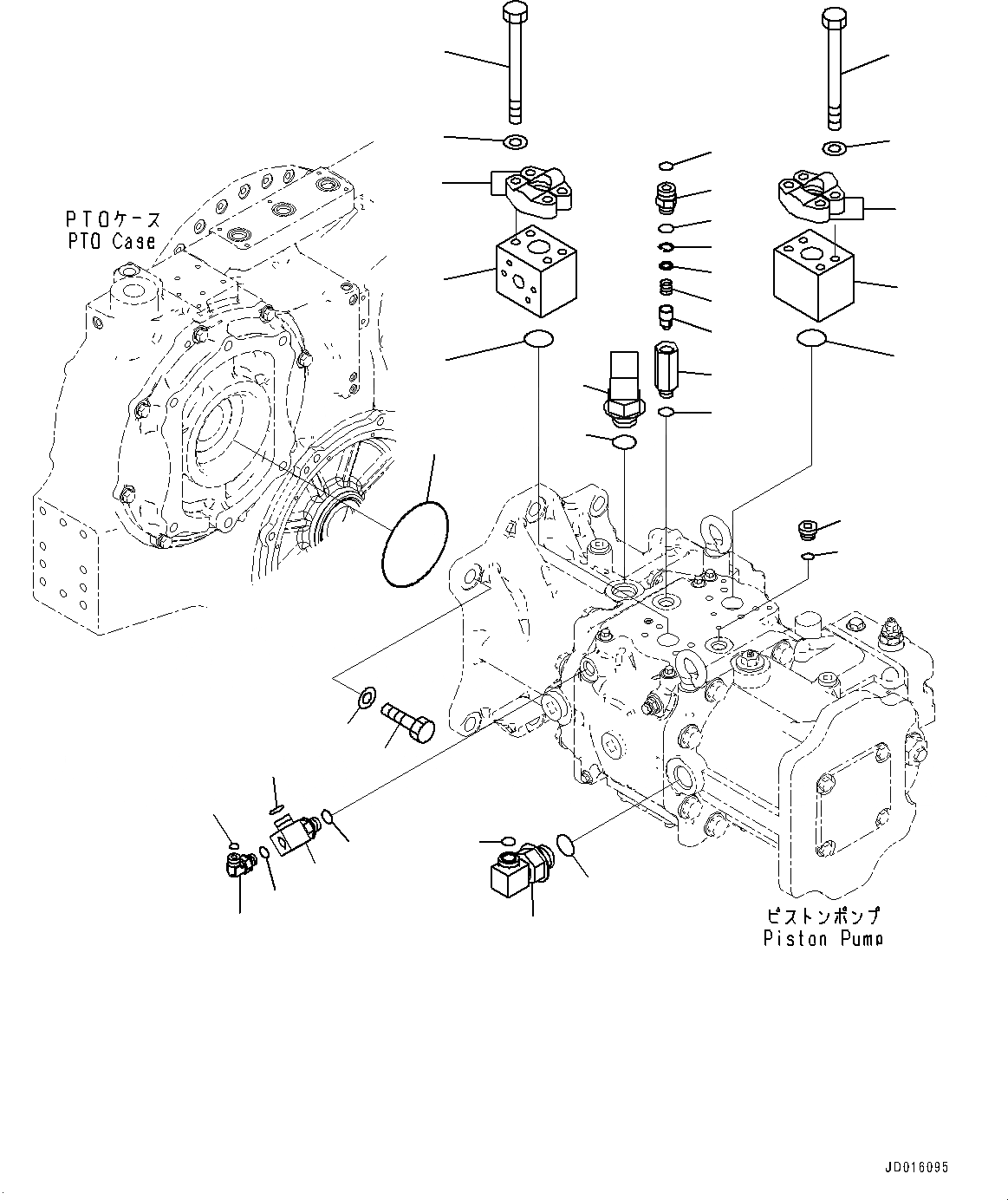 Схема запчастей Komatsu PC2000-8 - NO. НАСОС, НАСОС КРЕПЛЕНИЕ (№9-) NO. НАСОС