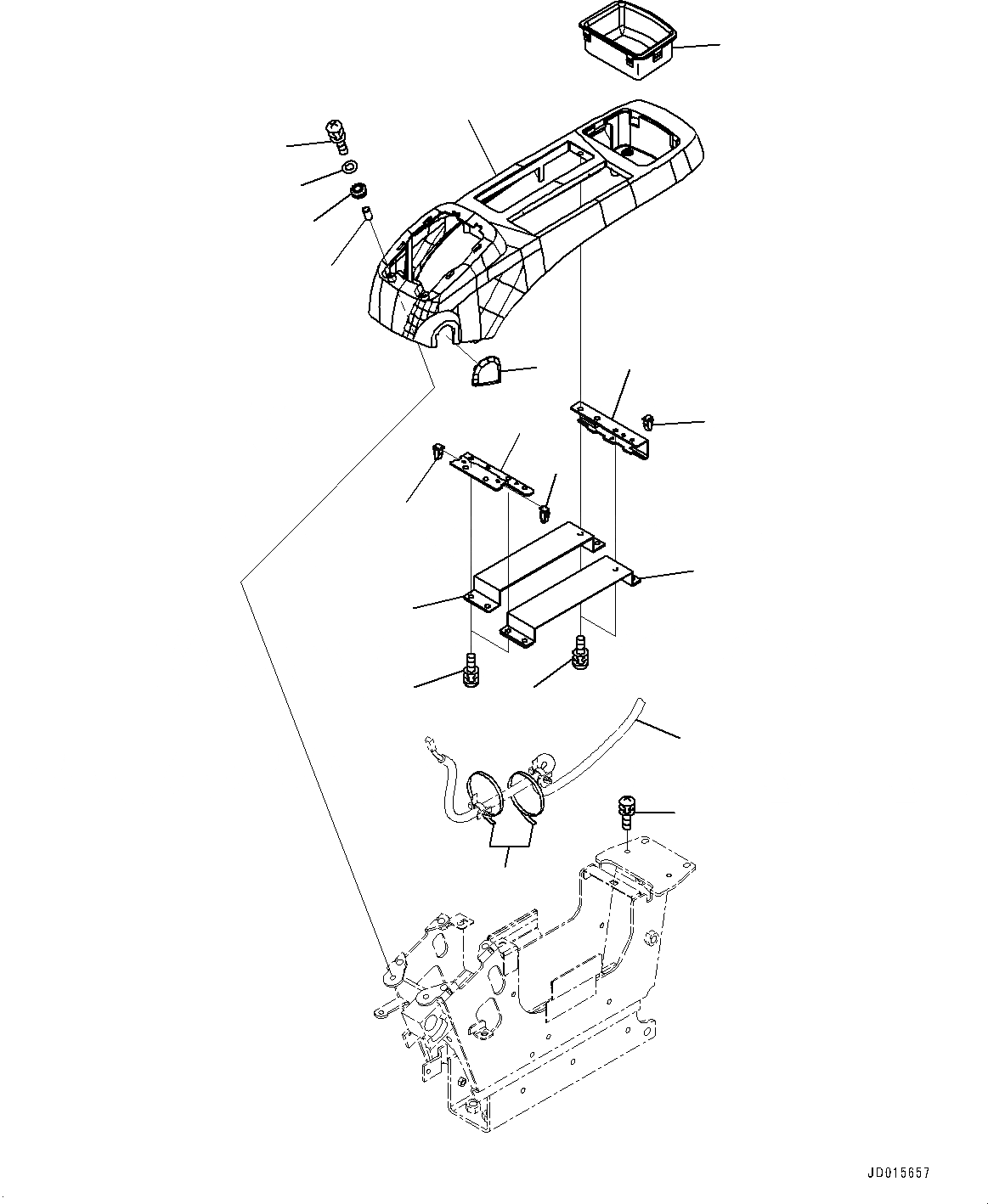 Схема запчастей Komatsu PC2000-8 - КАБИНА, КОНСОЛЬН. БЛОК, ЛЕВ. (/) (№9-) КАБИНА, ПРЯМАЯ ЛОПАТА, НИЖН. РАЗГРУЗКА ТИП, С ЗАДН.VIEW CAMERA, AM-FM РАДИО ДЛЯ АЗИИ