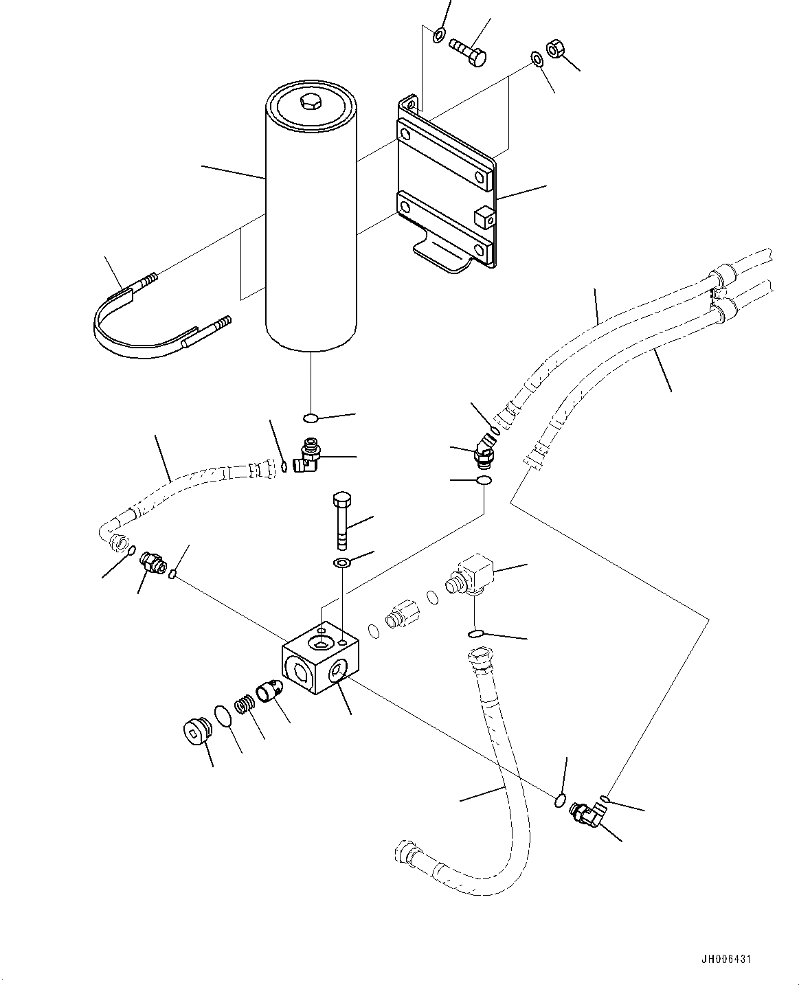 Схема запчастей Komatsu PC2000-8 - ПРОПОРЦИОНАЛЬН. PRESSURE УПРАВЛ-Е (PPC) КЛАПАН ТРУБЫ, КОНТРОЛЬНЫЙ КЛАПАН(№9-) ПРОПОРЦИОНАЛЬН. PRESSURE УПРАВЛ-Е (PPC) КЛАПАН ТРУБЫ, ПРЯМАЯ ЛОПАТА, НИЖН. РАЗГРУЗКА ТИП, С ГИДРАВЛ ЛЕСТНИЦА